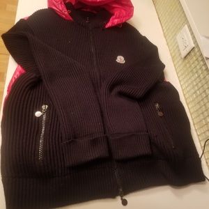 Moncler Cardigan Sweater Hoodie/Bubble Back